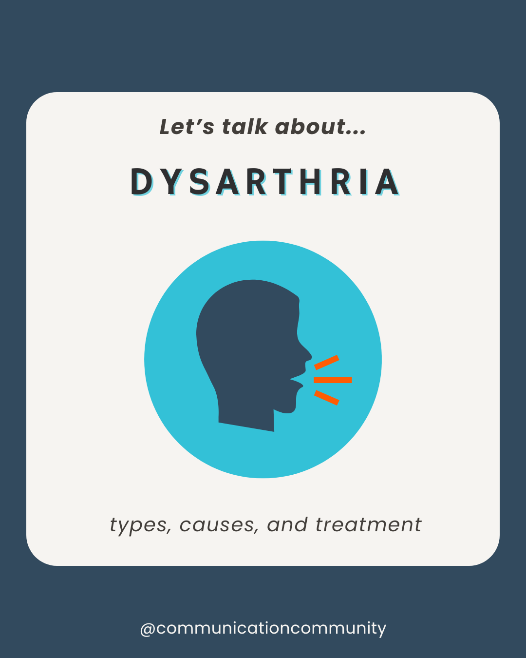 Dysarthria