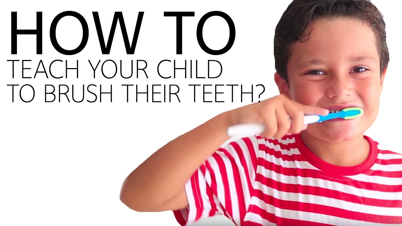 tooth brushing in kids